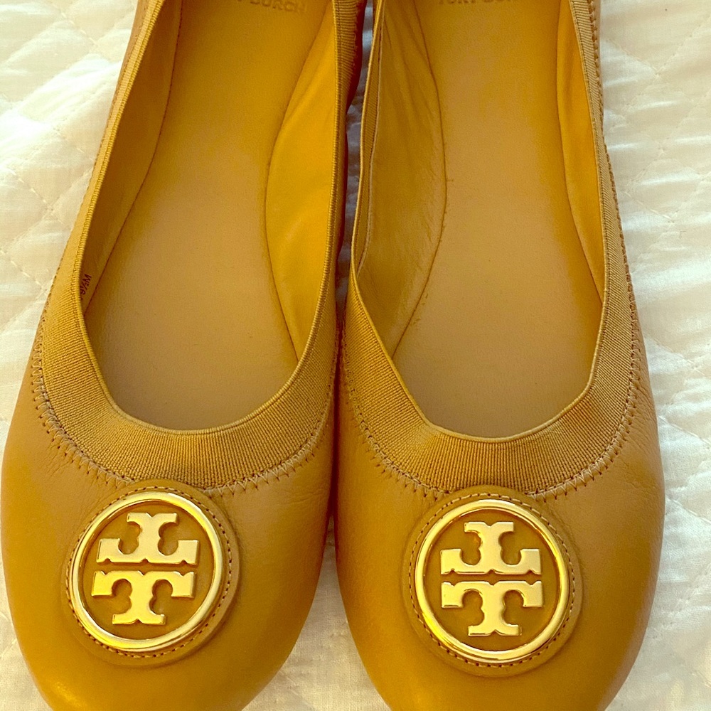 Tory Burch Caroline Leather Ballet Flat